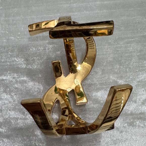 Saint Laurent YSL Monogram Gold Bracelet - Picture 4 of 14
